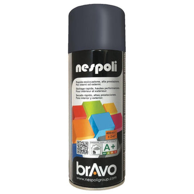 Nespoli Bomboletta Spray N0PCA47016 BRAVO Antracite ral 7016 400ML