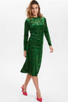 Vestito Donna Numph Nuayna Dress Pa Verde Maniche Lunghe Moda/Donna/Abbigliamento/Vestiti/Casual Snotshop - Roma, Commerciovirtuoso.it
