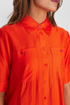 Camicia Donna Numph Nupil Maniche Corte Moda/Donna/Abbigliamento/T-shirt top e bluse/Bluse e camicie Snotshop - Roma, Commerciovirtuoso.it