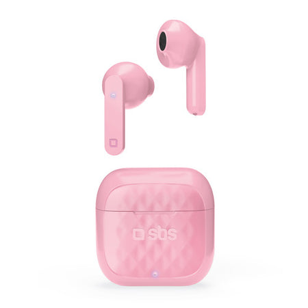 SBS TEEARAIRFREETWSP cuffia e auricolare Cuffie Wireless In-ear Bluetooth Rosa - (SBS TEEARAIRFREETWSBTP AURICO 200MAH)