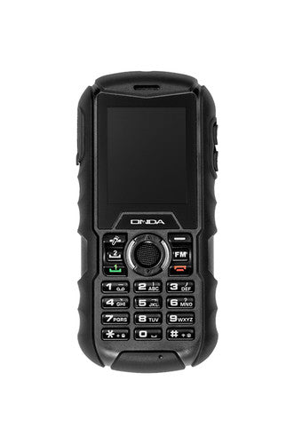 Onda Iron 6,1 cm (2.4) Nero Telefono cellulare basico - (OND DS RUGGED RG01A R103 2G ITA BLK)