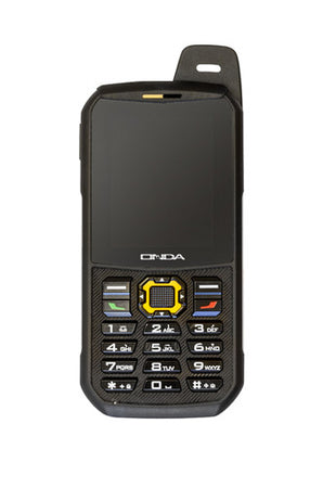 Onda Rude 6,1 cm (2.4") Nero, Giallo Telefono cellulare basico - (OND DS RUGGED RG02 R100 2G ITA BLK)