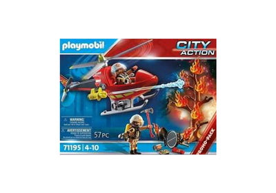 Elicottero dei vigili del fuoco Playmobil