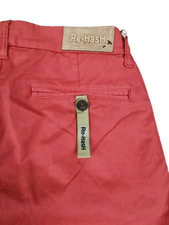 Bermuda uomo Re-Hash - Bernini - colore rosso vintage Moda/Uomo/Abbigliamento/Pantaloncini Couture - Sestu, Commerciovirtuoso.it