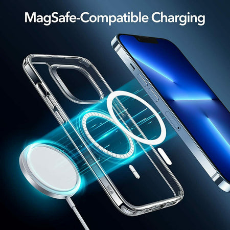 Cover Custodia Magnetica Magsafe Apple Iphone X 11 12 13 14 Pro Max Plus Trasparente Elettronica/Cellulari e accessori/Accessori/Custodie e cover/Custodie basic TRM Company - Polistena, Commerciovirtuoso.it