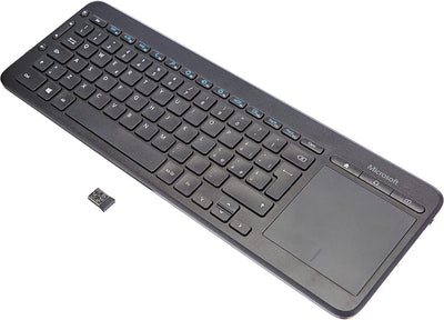 Microsoft All-in-One Tastiera computer QWERTY Wireless Nero N9Z-00013