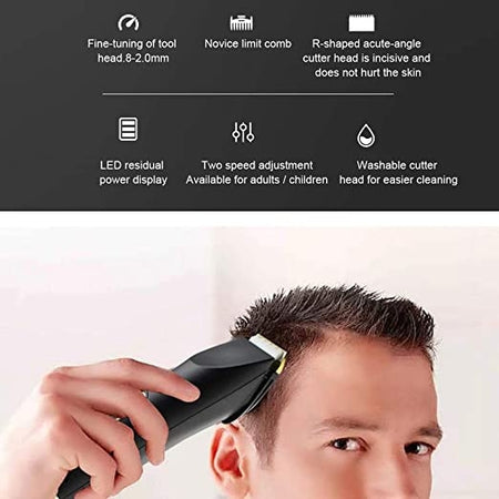 Tagliacapelli Elettrico USB Ricaricabile Nuovo Tagliacapelli Uomo Rasoio  Trimmer Per Uomo Barbiere Tagliacapelli Professionale