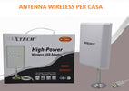 ADATTATORE WIRELESS WI-FI AMPLIFICATORE ANTENNA 36DBi 150Mbps Wi-CD001  Trade Shop italia - Napoli, Commerciovirtuoso.it