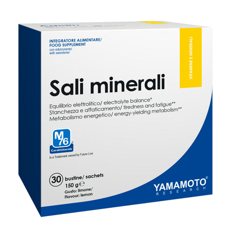 Yamamoto Sali Minerali 30 Bustine 5gr Salute e cura della persona/Vitamine minerali e integratori/Multivitamine e minerali Tock Black - Solofra, Commerciovirtuoso.it