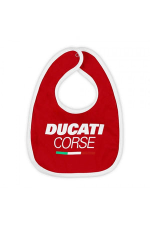 Ducati Corse Bavaglino per Bambini Sport e tempo libero/Fan Shop/Abbigliamento/Abbigliamento da neonato/Bavaglini Tock Black - Solofra, Commerciovirtuoso.it