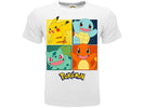 T-Shirt Pokemon Starter Di Kanto per Bambini Moda/Bambini e ragazzi/Abbigliamento/T-shirt polo e camicie/T-shirt Tock Black - Solofra, Commerciovirtuoso.it