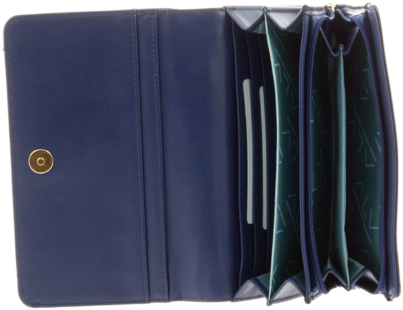 Portafoglio Donna Blu Alv by Alviero Martini Portamonete Blu Collezione Parigi 17x10,5 Cm Moda/Donna/Accessori/Portafogli e porta documenti/Portafogli Liquidator Italia - Nicosia, Commerciovirtuoso.it
