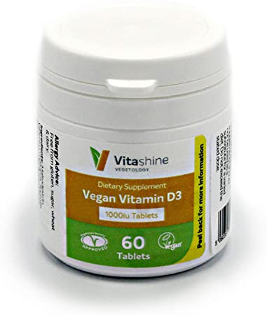 Vitamin D3 - 1000IU - Scen - 60 cpr. vegan (exp.d. 30042022)