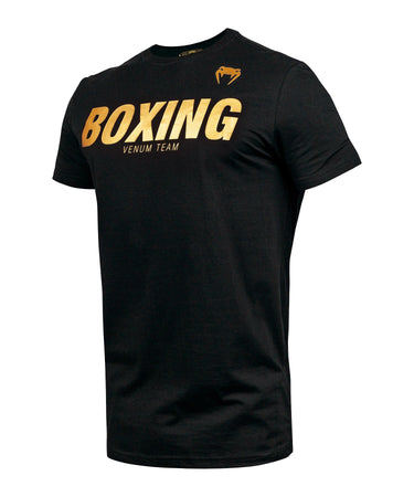 Venum T-Shirt Boxing Vt Black/Gold