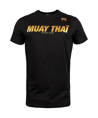 Venum T-Shirt Muay Thai Vt Black/Gold
