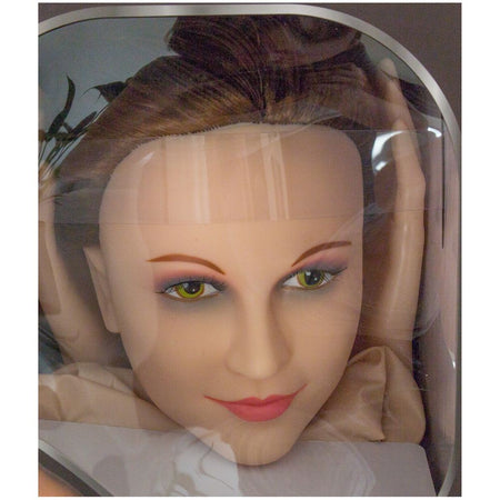 bambola gonfiabile con viso 3D e genitali realistici uomo maschio pene  vibratore