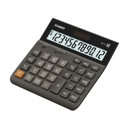 Calcolatrice da tavolo DH-12BK - 12 cifre - nero - Casio Cancelleria e prodotti per ufficio/Elettronica per ufficio/Calcolatrici/Finanziarie Eurocartuccia - Pavullo, Commerciovirtuoso.it