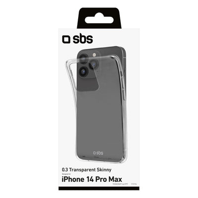 SBS Cover sottile per iPhone 14 Pro Max Trasparente