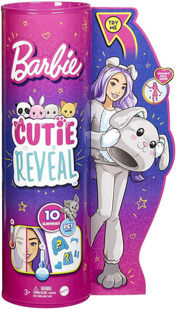 Barbie HHG21 Bambola Cutie Reveal Cagnolino Mattel