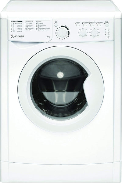 Indesit EWSC 61251 W EUN lavatrice slim 6 Kg 42.4 cm Classe F