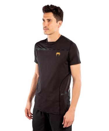 Venum T-Shirt G-Fit Dry-Tech Black/Gold