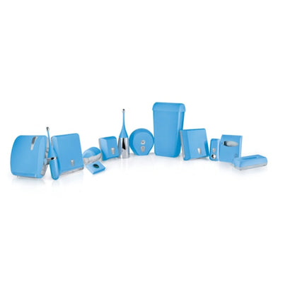 Dispenser asciugamani piegati Soft Touch - 29x10 5x30 5 cm - azzurro - Mar Plast Commercio Industria e Scienza/Forniture sanitarie e igieniche/Prodotti di carta/Asciugamani di carta Eurocartuccia - Pavullo, Commerciovirtuoso.it