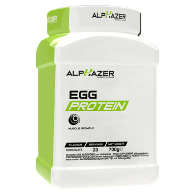 ALPHAZER Egg Protein 700 grammi Salute e cura della persona/Alimentazione e nutrizione/Integratori per lo sport/Integratori di proteine/Proteine dell'uovo Tock Black - Solofra, Commerciovirtuoso.it