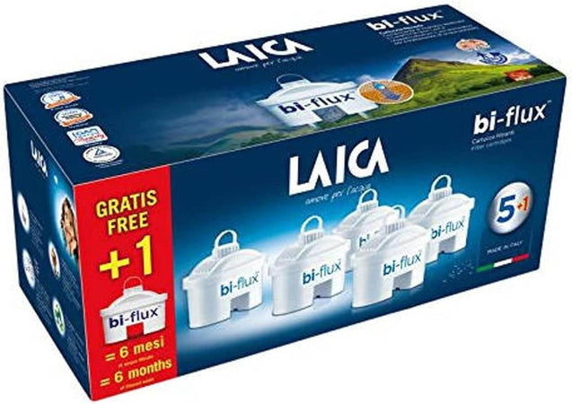 Cartuccia filtro acqua LAICA Bi-Flux - Preserva i sali minerali riducendo cloro e metalli pesanti
