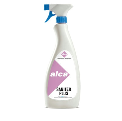 Sgrassante sanificante Saniter Plus - Alca - trigger da 750 ml Casa e cucina/Detergenti e prodotti per la pulizia/Detergenti per la casa/Detergenti multiuso Eurocartuccia - Pavullo, Commerciovirtuoso.it