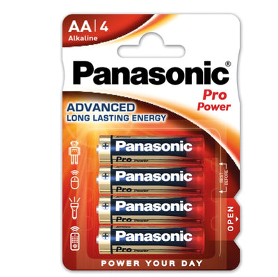 Stilo ProPower AA LR6 - Panasonic - blister 4 pezzi Elettronica/Pile e caricabatterie/Pile monouso Eurocartuccia - Pavullo, Commerciovirtuoso.it