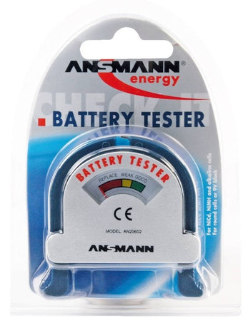 Ansmann tester universale per Batterie Alcaline e Ricaricabili
