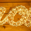 Buon Natale 3D con MicroLed bianco caldo e bianco Ø 1,5 mm per decorazioni natalizie Casa e cucina/Decorazioni per interni/Addobbi e decorazioni per ricorrenze/Decorazioni natalizie/Luci natalizie/Catene luminose per esterni MagiediNatale.it - Altamura, Commerciovirtuoso.it