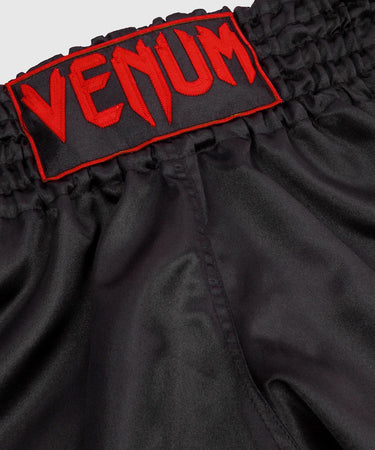 Venum Pantaloncini Muay Thai Classic - Nero/Rosso