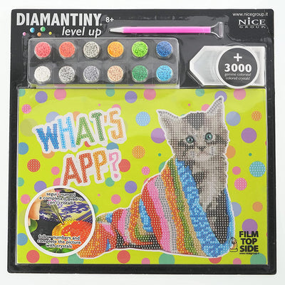 DIAMANTINY 96108 Level Up Diamond Painting Kit PETS - Whatsapp Nice