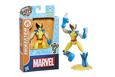 Wolverine Personaggio Bend e Flex 15 cm Avengers