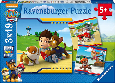 Ravensburger Paw Patrol Puzzle 3x49 pz