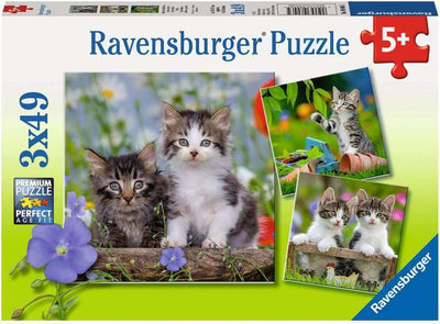 Ravensburger Gattini Tigrati Puzzle 3x49 pz