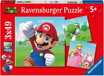 Ravensburger Super Mario Puzzle 3x49 pz