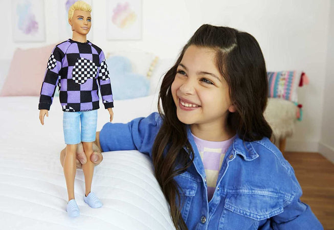 Barbie Ken Fashionistas N.191 Bambola Capelli Biondi Mattel
