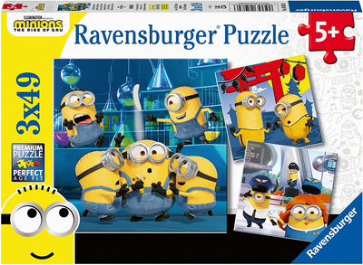 Ravensburger Minions Puzzle 3x49 pz