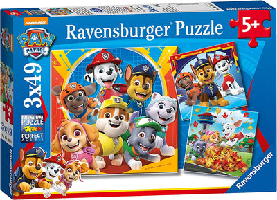 Ravensburger Paw Patrol Puzzle 3x49 pz