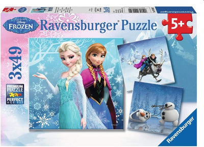 Ravensburger Frozen Disney Puzzle 3x49 pz