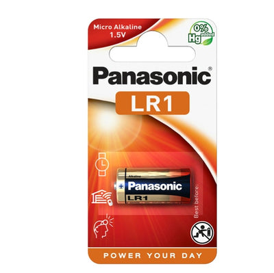 Micropila LR1 - 1 5V - alcalina - Panasonic - blister 1 pezzo Elettronica/Pile e caricabatterie/Pile monouso Eurocartuccia - Pavullo, Commerciovirtuoso.it