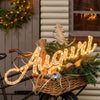 Auguri 3D con telaio bianco pixel MicroLed traditional per decorazioni natalizie Casa e cucina/Decorazioni per interni/Addobbi e decorazioni per ricorrenze/Decorazioni natalizie/Luci natalizie/Catene luminose per esterni MagiediNatale.it - Altamura, Commerciovirtuoso.it