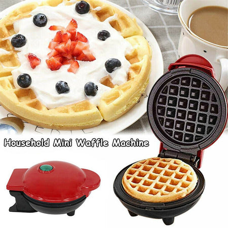 Macchina Elettrica Waffle Maker Antiaderente Piastra In Ceramica Di Rame Per La Casa