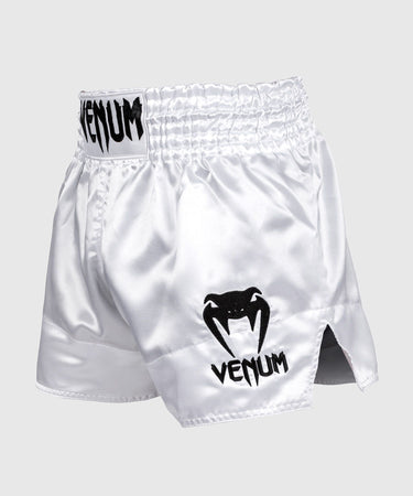 Venum Classic Muay Thai Shorts White/Black