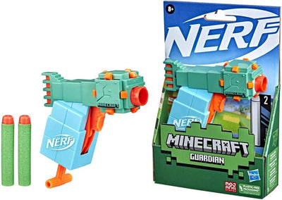 Nerf MicroShots Minecraft Guardian Mini Blaster Hasbro