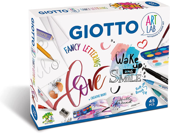 GIOTTO Art Lab Fancy Lettering Kit Creativo per Scrittura