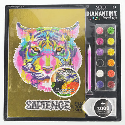 DIAMANTINY Crystal art Level Up Pop Tigre