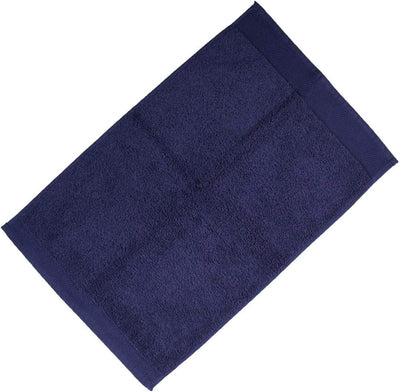 Happidea Voglia di Colore Asciugamano Ospite in Cotone Blu